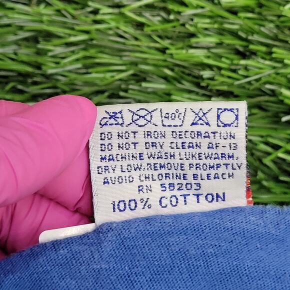 Vintage 1993 University Las-Vegas Shirt Womens XL 21x23 Blue - Picture 5 of 12